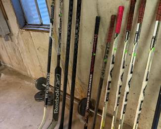 Hockey Sticks (Reebok, True, CCM)