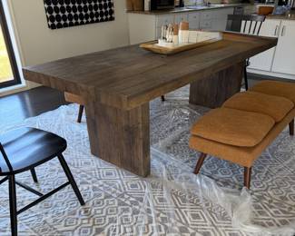 trestle table