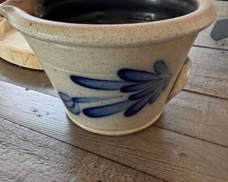 Rowe signed & numbered salt glazed