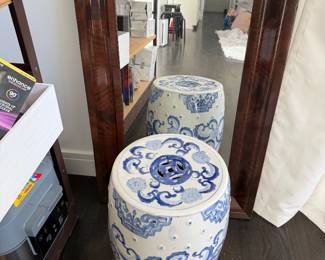 Ceramic garden stool
