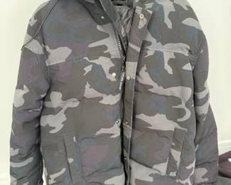 Canada Goose black camouflauge mens' jacket