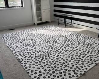 leopard print area rug