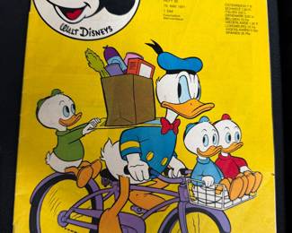 German Mickey Mouse vintage comic book 1960s