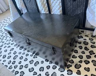 metal storage chest