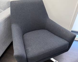 West Elm Lucas Swivel Chair