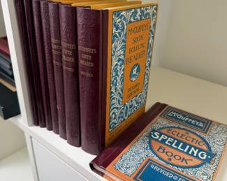 Vintage McGuffey's Eclectic Readers set of 8