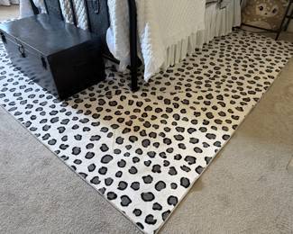 cheetah print area rug