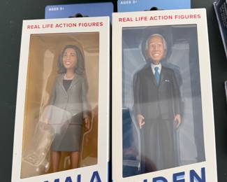 Kamala & Biden action dolls