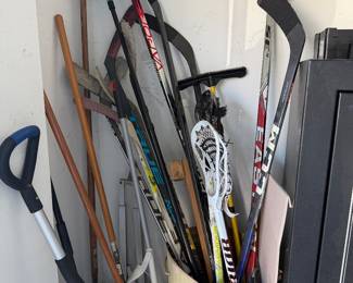 misc. hockey sticks
