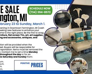 Mom Estate Sale 2  Number