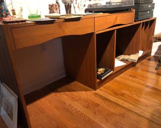 Teak stereo unit