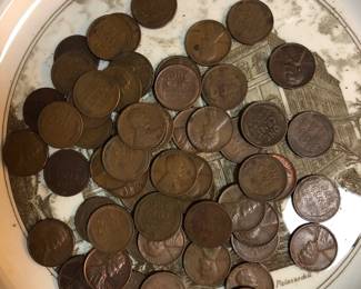 Some Wheat pennies 