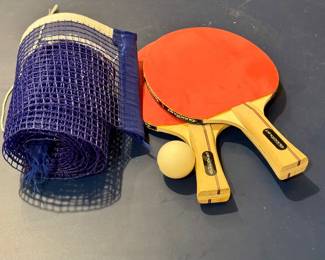 Full size ping pong table and accessories! 