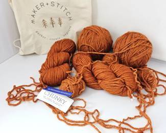 Malabrigo Chunky Merino Wool Yarn Lot – Rhodesian Ridgeback – Bulky Weight
