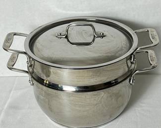  All-Clad 5-Quart Stainless Steel Steamer Pot with Lid
