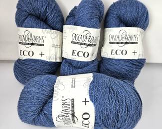 Cascade Yarns Eco+ Peruvian Highland Wool – Blue – 250g Skeins – 100% Wool