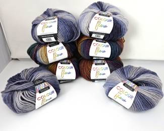 -Estelle Colour Flow Yarn Lot – 80% Merino Wool – 125m / 50g – Assorted Colorways