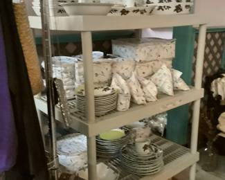 Racks and many dishes
