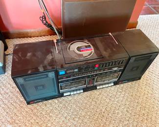 Old school boom box
