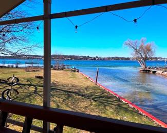 Awesome view from the deck patio