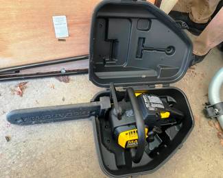 Brand new chain saw
