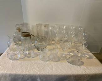 Wine Goblets And Some Other Cute Glassware Some Crystal