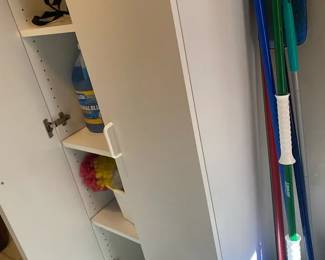 Cleaning Lot With Storage Cabinet