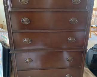 Super Cherry Wood Chest Of Drawers