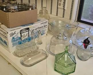 Glassware Kitchen Lot