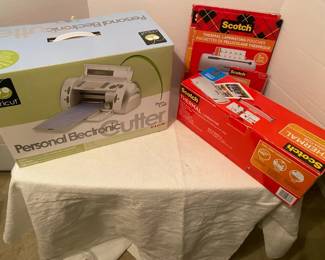 Cricut Paper Cutter And Scotch LaminatorTeacher Tools