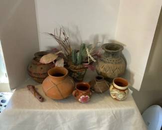 Southwest Design Pottery Made In Mexico