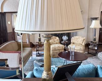 Pair of Lampe  A Moderateur French Lamps