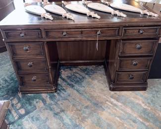 Sligh Leather Top Desk