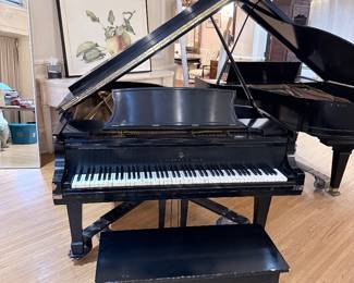 Steinway Baby Grand 6'11" signed by Henry Steinway Model B 