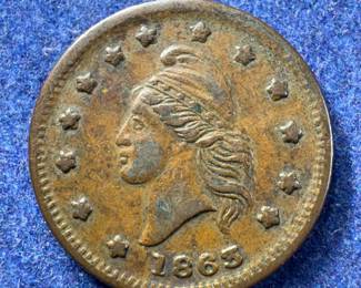 1863 CIVIL WAR TOKEN