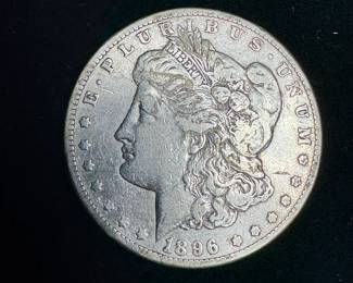 1896 S MORGAN SILVER DOLLAR
