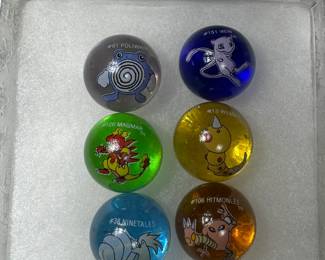 RARE COLLECTIBLE POKEMON MARBLES