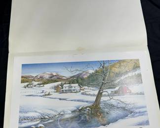 RICHARD TUMBLESTON PENCIL SIGNED AND NUMBERED LIMITED EDITION ARTIST PROOF OF "WATAUGA"