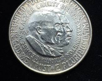 1952 WASHINGTON/CARVER SILVER COMMEMORATIVE HALF DOLLAR