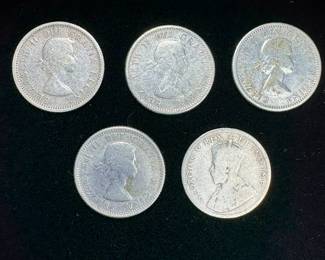 SILVER CANADIAN DIME COLLECTION