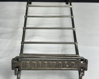 GRISWOLD CAST IRON SKILLET DISPLAY RACK