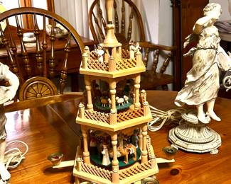 German three tier nativity
