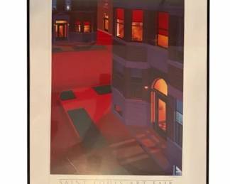 Kathleen Eaton Framed Saint Louis Art Fair Print