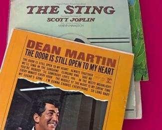 Large Album Lot Beach Boys, Dean Martin, The Sting  More