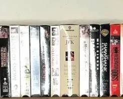 Vintage VHS Movie Collection Featuring Disney Classics and Hollywood Dramas