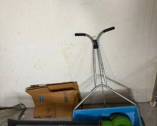 Seed Spreader And Green Machine Electric Blower