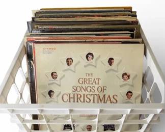 Vintage Vinyl Lot The Carpenters, John Denver, Streisand Others