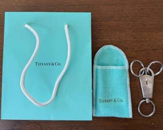 Tiffany Co 1837 Sterling Silver Valet Key Ring