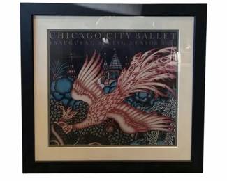 Chicago City Ballet Framed Art Print