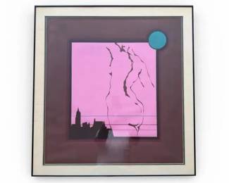 Framed Modern Graphic Art Print